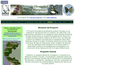 Desktop Screenshot of andeanbutterflies.org